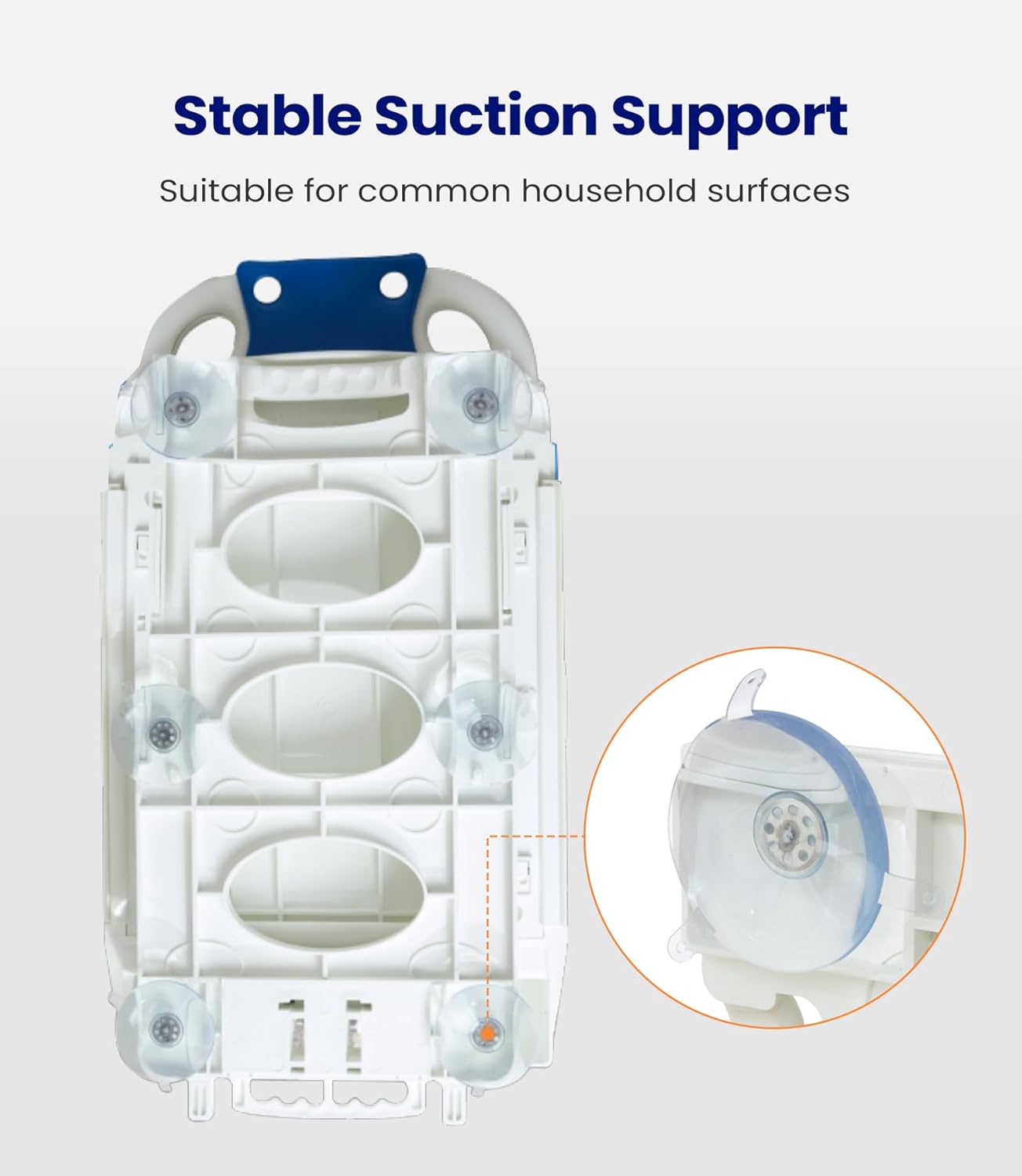 MAIDeSITe Electric Bath Lift Chair, Collapsible Bathtub Lift with Non-Slip Suction Cups, Suitable for Bathtubs Larger Than 16“ Wide, High-Strength Steel Pole Support, Bearing Weight 300LBS