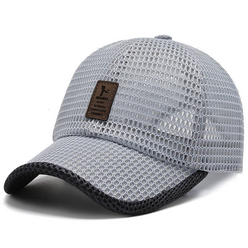Breathable Mesh Baseball Cap — Quick Dry Summer Wear