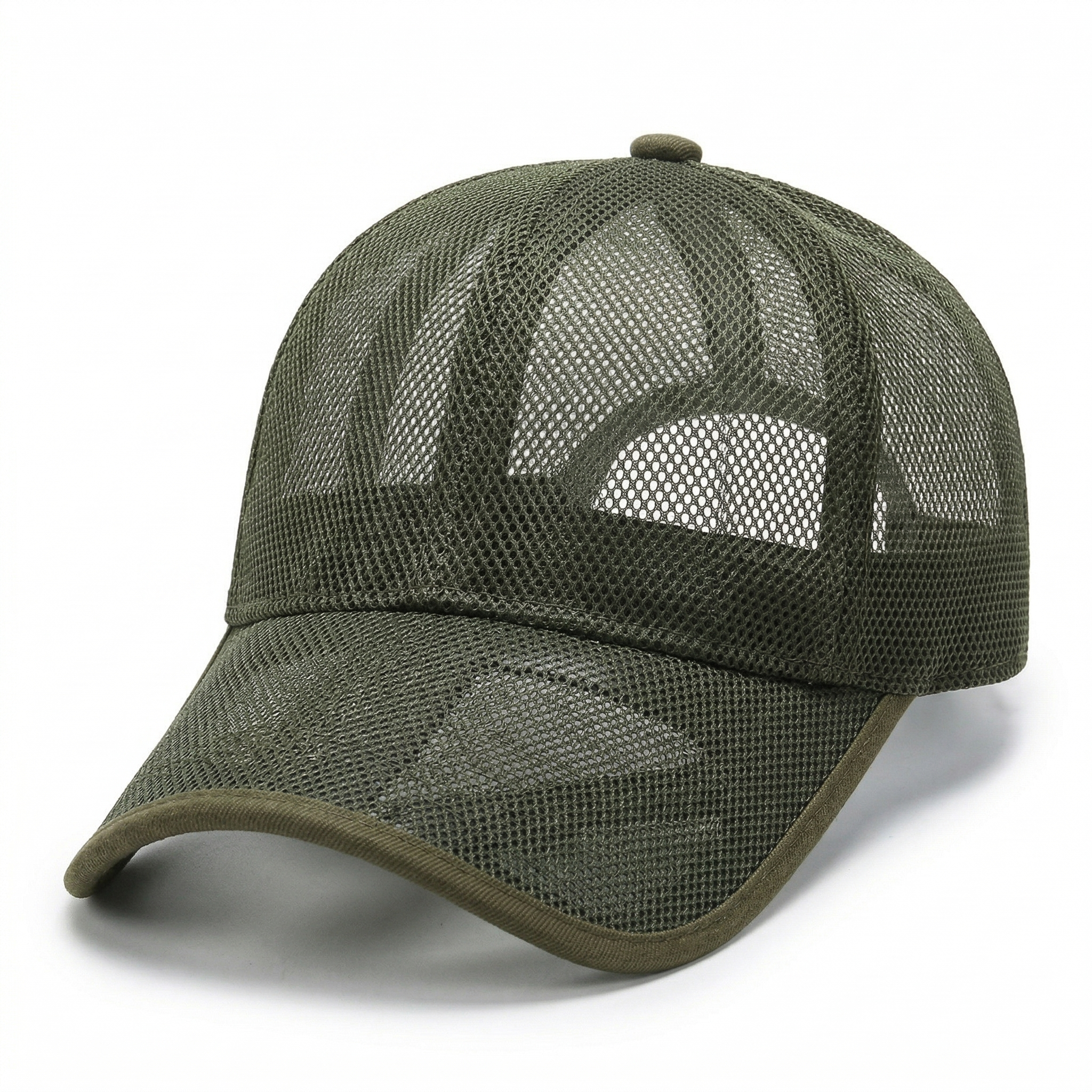 Breathable Mesh Sun Hat — Lightweight Adjustable Cap