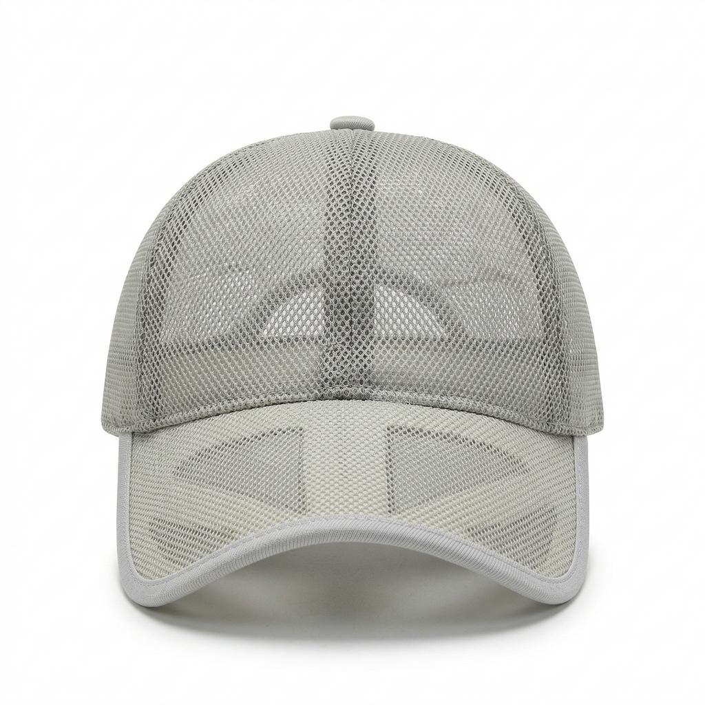 Breathable Mesh Sun Hat — Lightweight Adjustable Cap