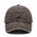Retro Distressed Denim Cap — Washed Casual Baseball Hat