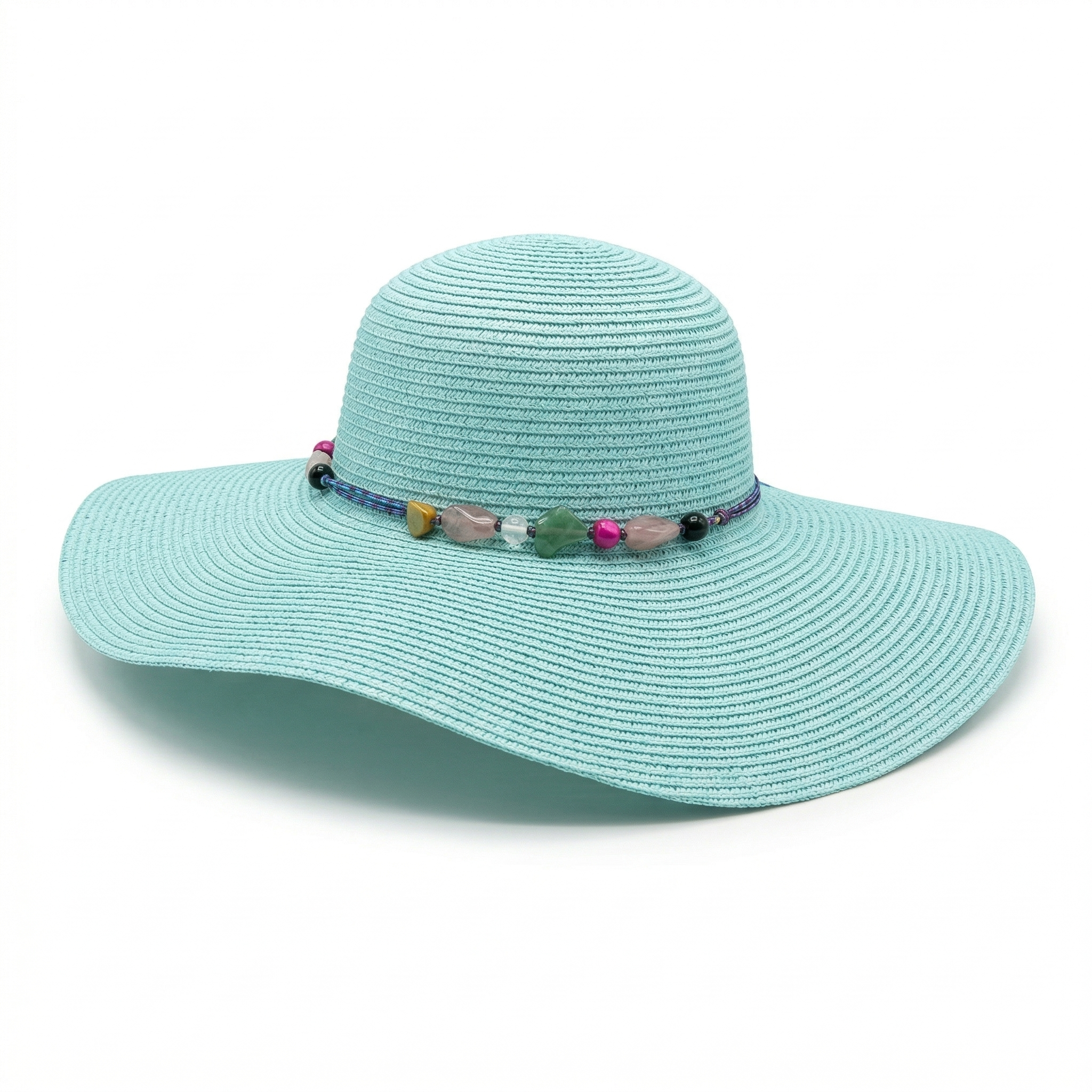 Women’s Straw Sun Hat — Wide Brim Breathable Summer