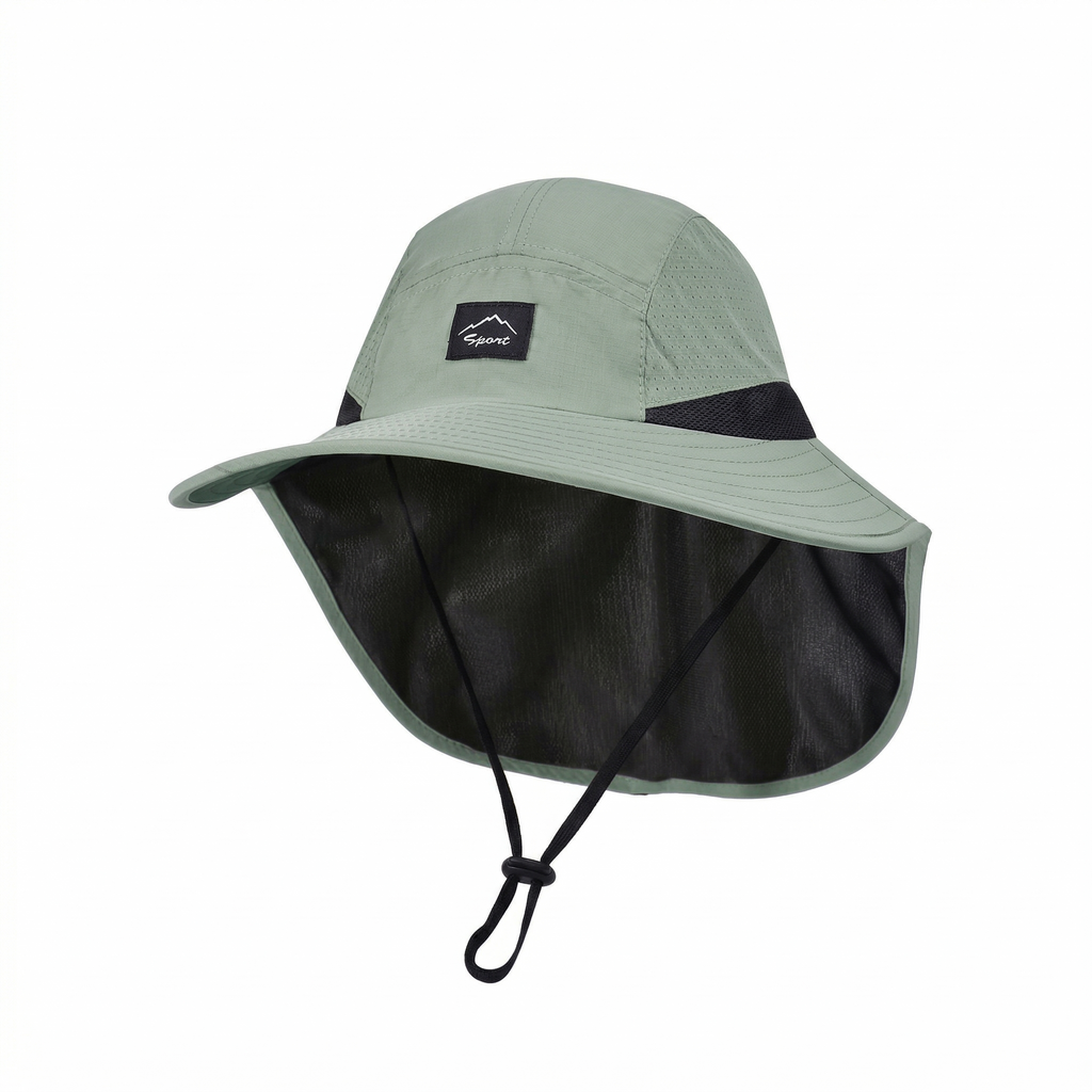 Outdoor Sun Protection Hat — Quick Dry Breathable Cap