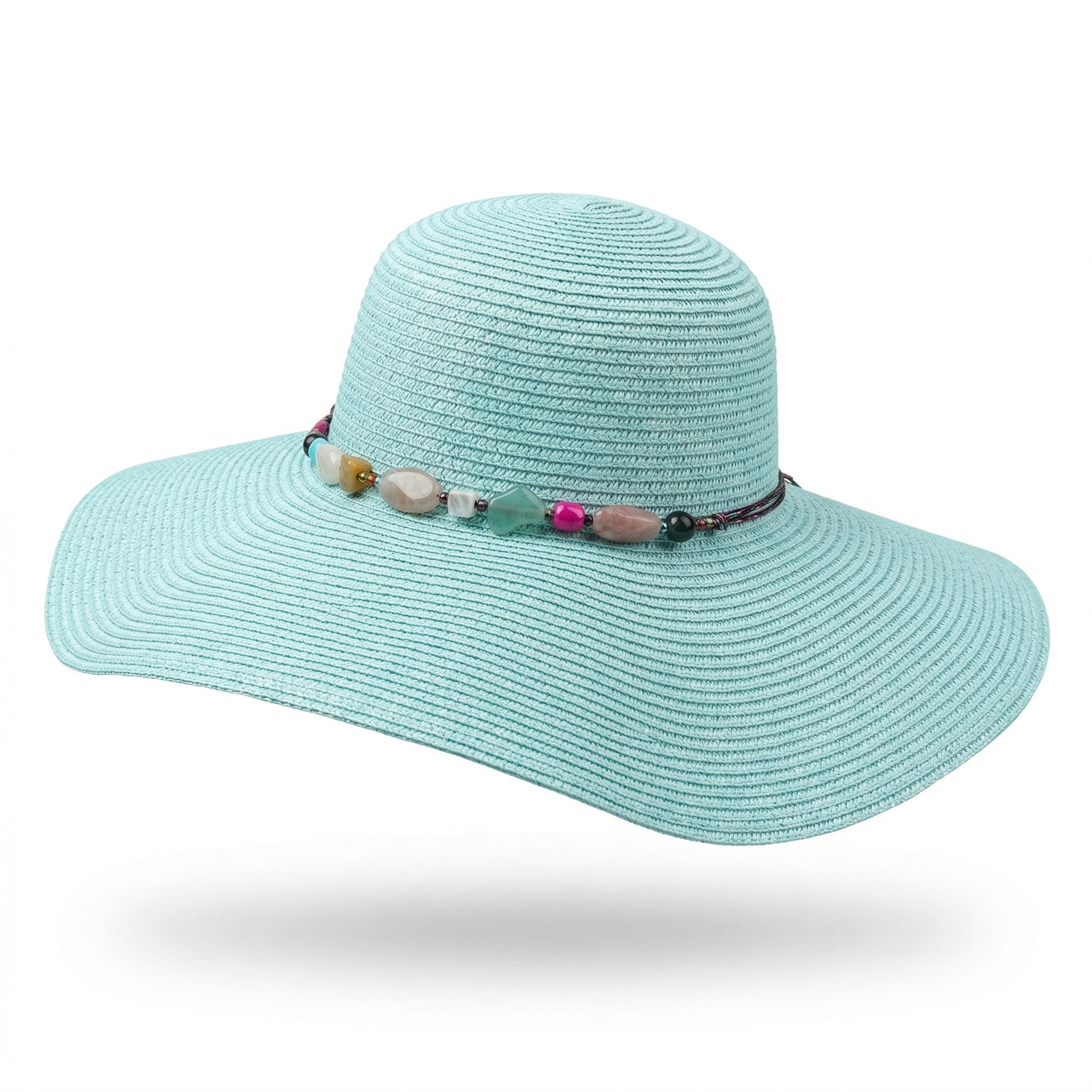 Women’s Straw Sun Hat — Wide Brim Breathable Summer