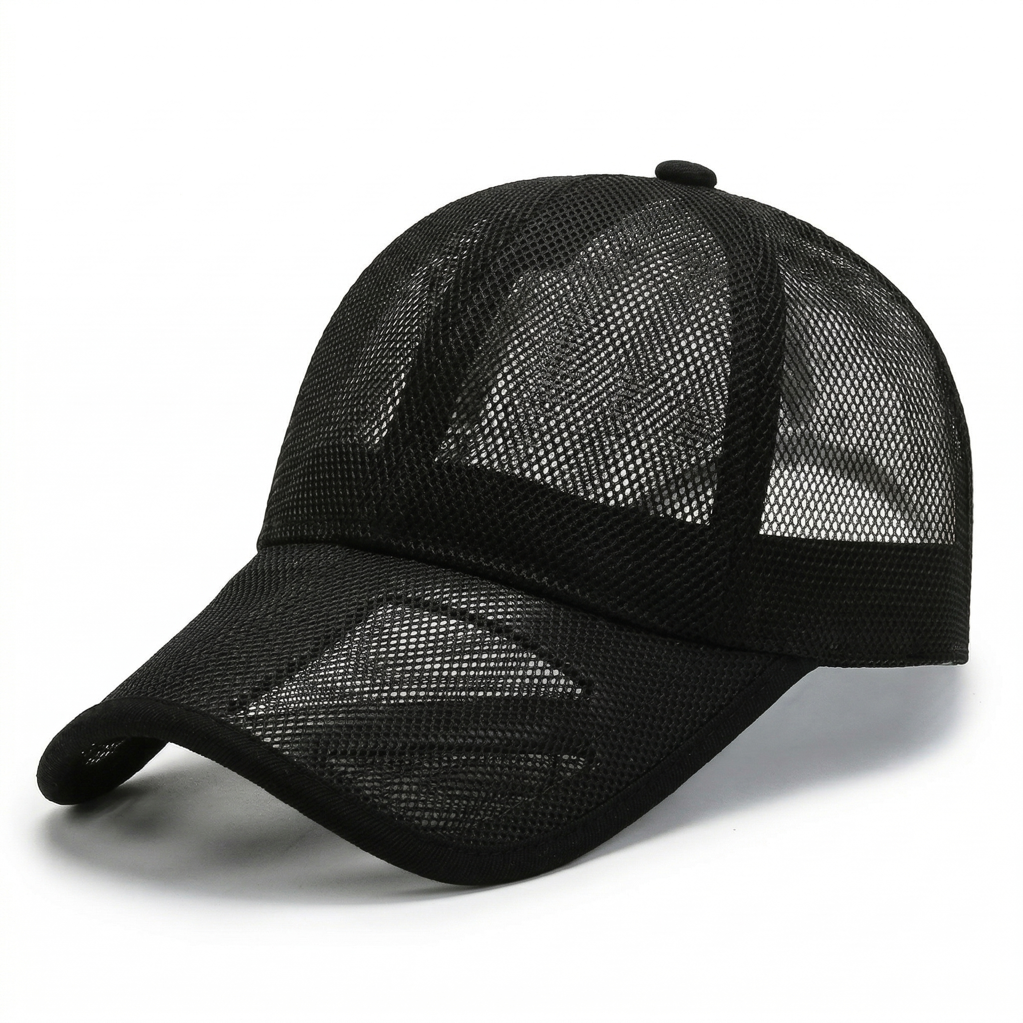Breathable Mesh Sun Hat — Lightweight Adjustable Cap