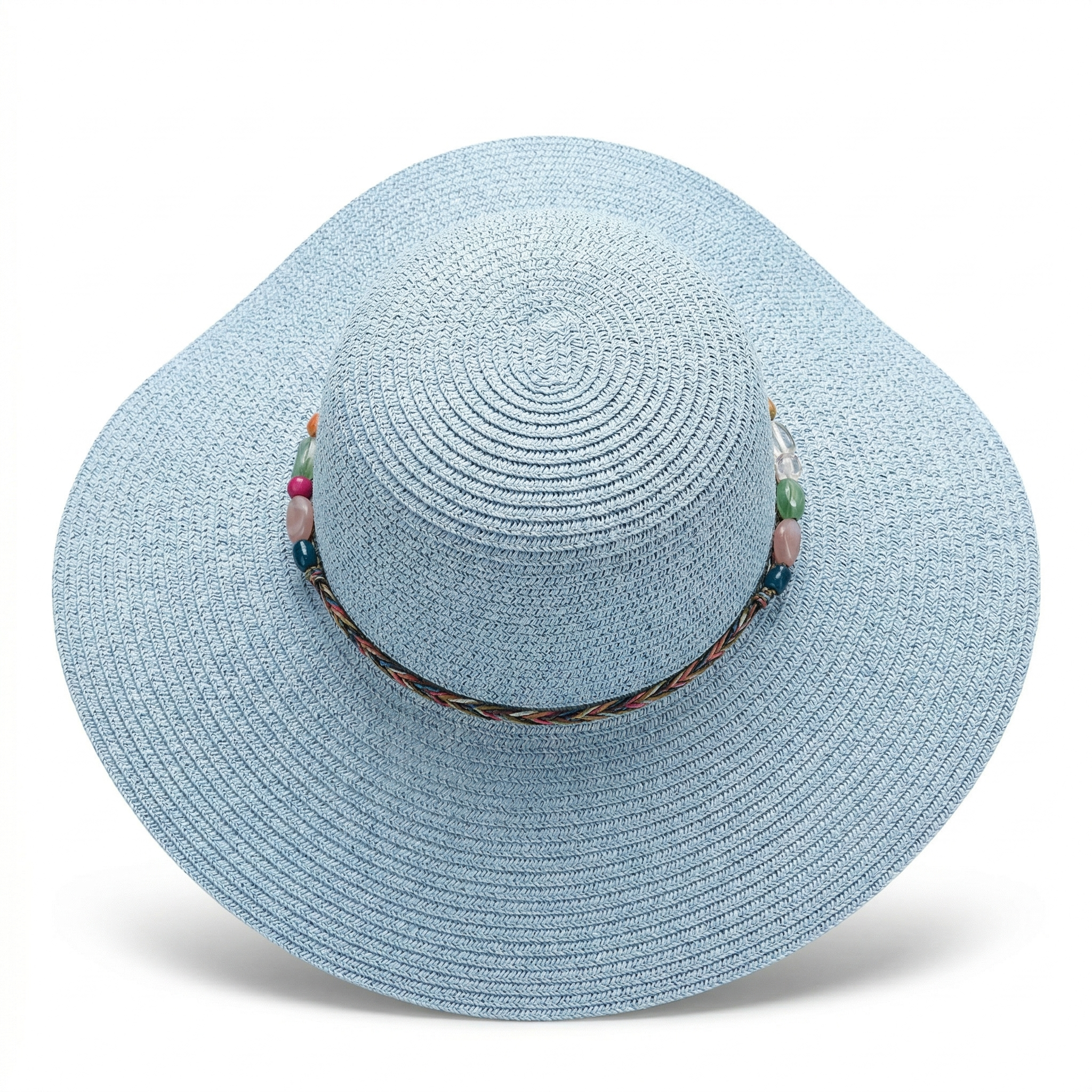 Women’s Straw Sun Hat — Wide Brim Breathable Summer