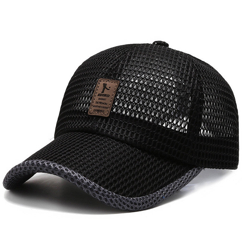 Breathable Mesh Baseball Cap — Quick Dry Summer Wear